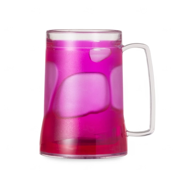 Caneca Acrílica com Gel Térmico 400ml Personalizada 