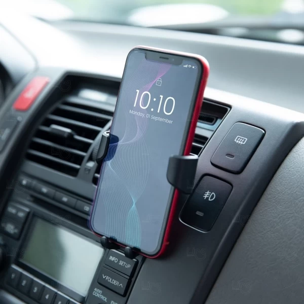 Suporte para Celular Veicular Gravitacional Personalizado 