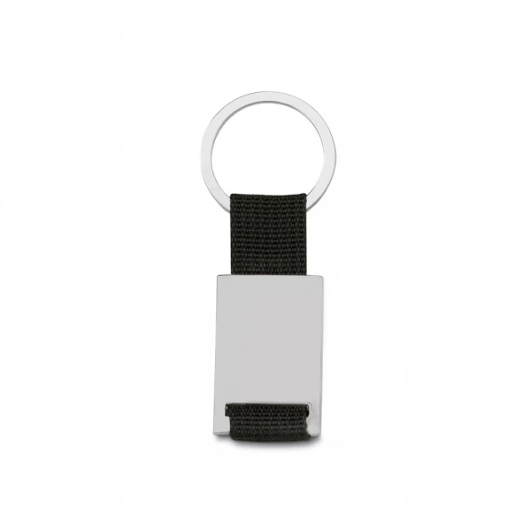 Chaveiro de Metal com Fita em Nylon 