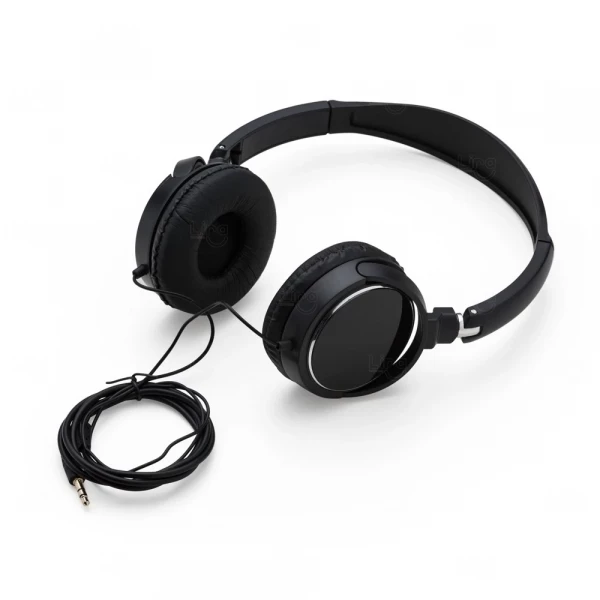 Fone de Ouvido Estéreo com P2 e Haste Ajustável 