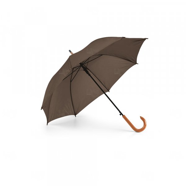 Guarda-Chuva Automático com Pega em Madeira Personalizado 
