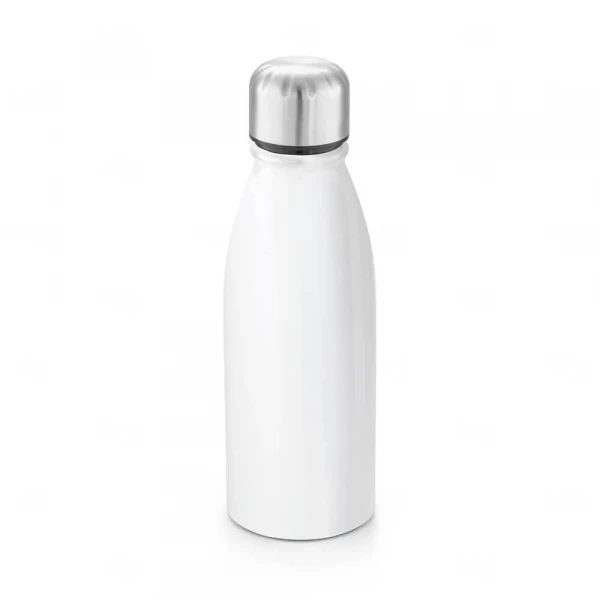 Garrafa de Alumínio 500ml com Tampa Inox Personalizada 