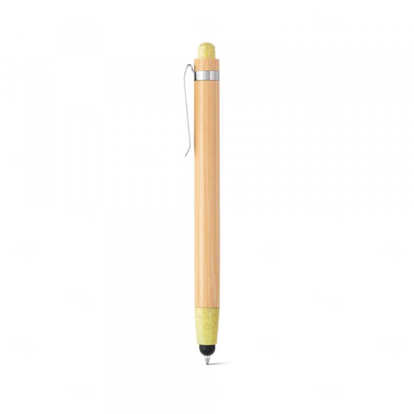 Caneta em Bambu com Touch Personalizada 