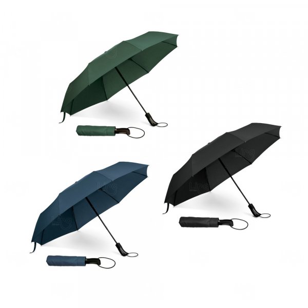 Guarda-Chuva Dobrável Automático Pongee Personalizado 