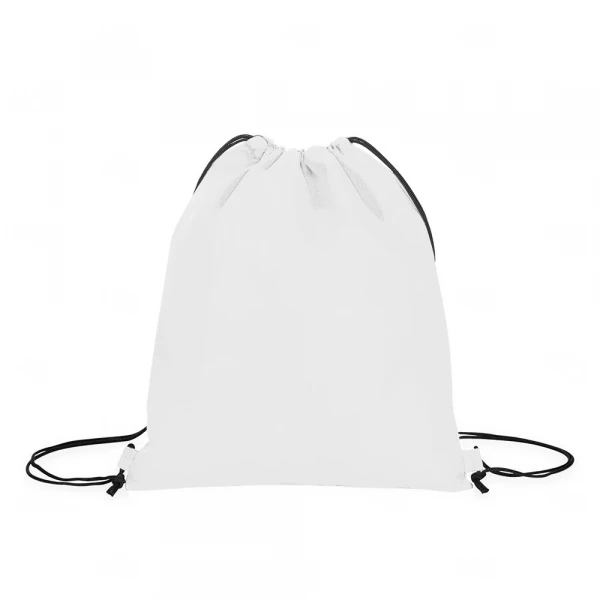 Mochila Saco em TNT com Alças Personalizada - 38 x 33 cm 