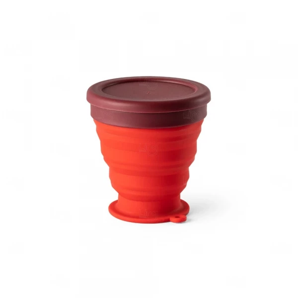 Copo Dobrável 240 ml em Silicone Personalizado 