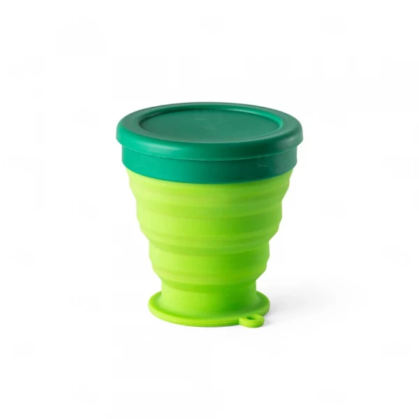 Copo Dobrável 240 ml em Silicone Personalizado 
