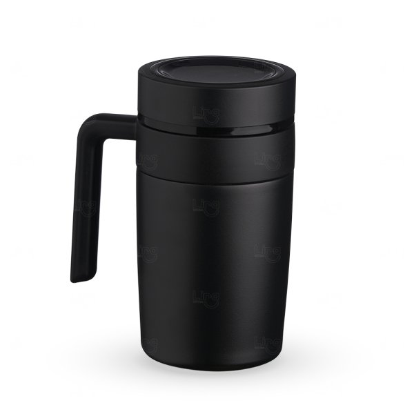 Caneca Térmica 500ml com Display LED Personalizada 