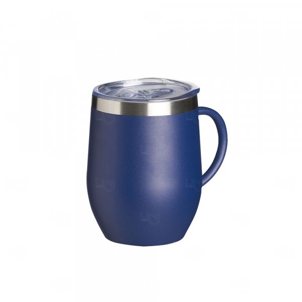 Caneca Cuia Térmica Inox 350ml Personalizada 