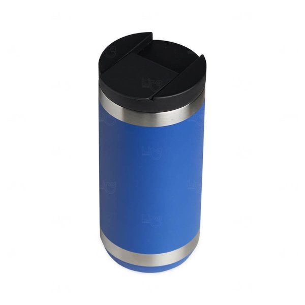 Copo Térmico Inox 350ml com Tampa Personalizado 