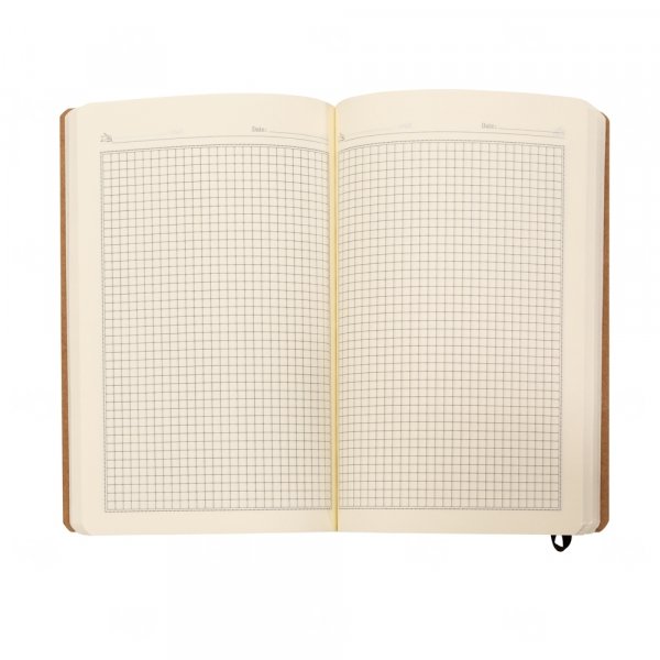 Moleskine Kraft Páginas Quadriculadas Personalizado - 21x13,8 cm 
