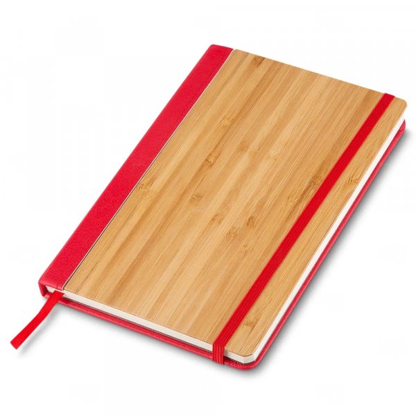 Moleskine em Bambu Personalizado - 20,6 x 13,3 cm 