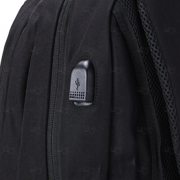 Mochila Poliéster USB 28 Litros Personalizada 