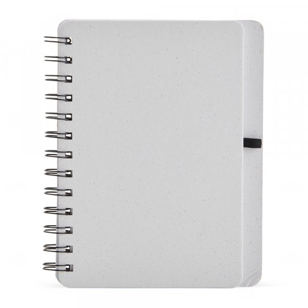 Caderneta B6 Kraft com Wire-o Personalizada - 17,5 x 13,5 cm 