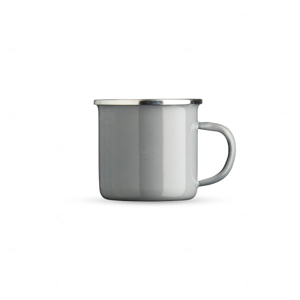 Caneca Inox Esmaltada 370ml Personalizada 