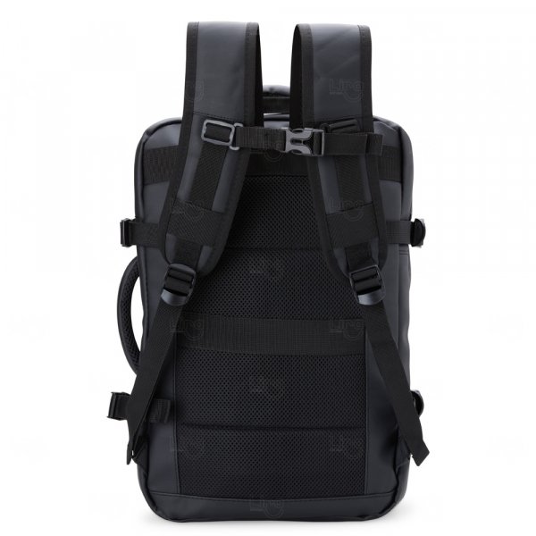 Mochila Expansível de Couro Sintético Personalizada - 36 Litros 