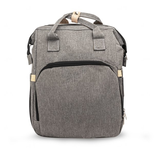 Mochila 3 em 1 com Mini Berço e Bolsos Térmicos Personalizada 