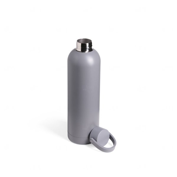 Garrafa Térmica Inox com Alça Emborrachada Personalizada - 750ml