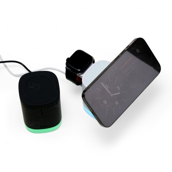 Base de Carregamento por Indução 3 em 1 Personalizada 