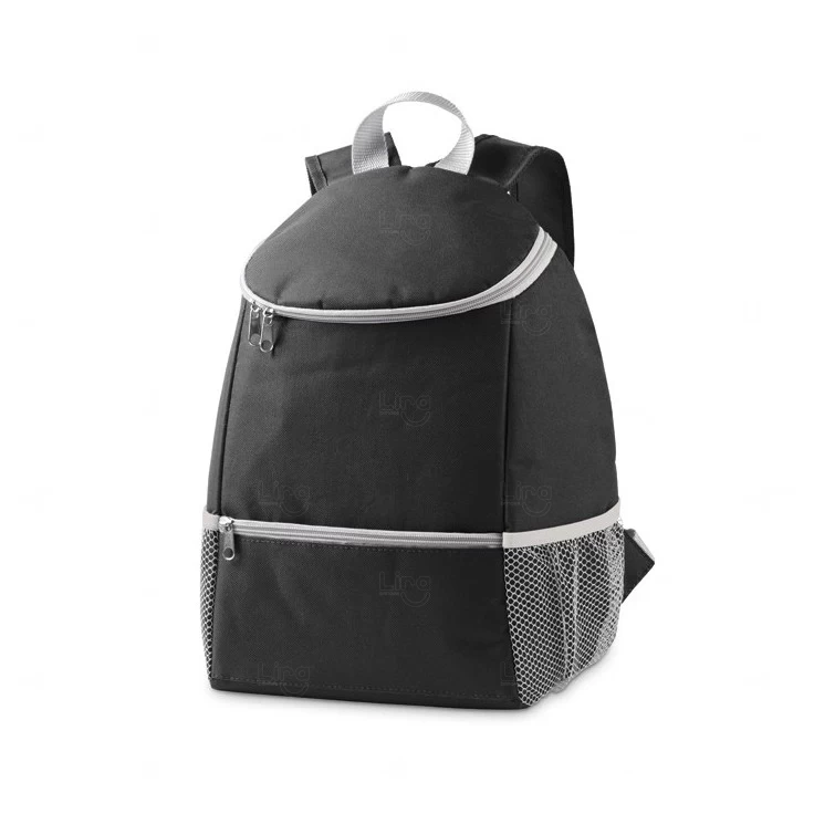 Mochila Bolsa Térmica 10L Personalizada Preto