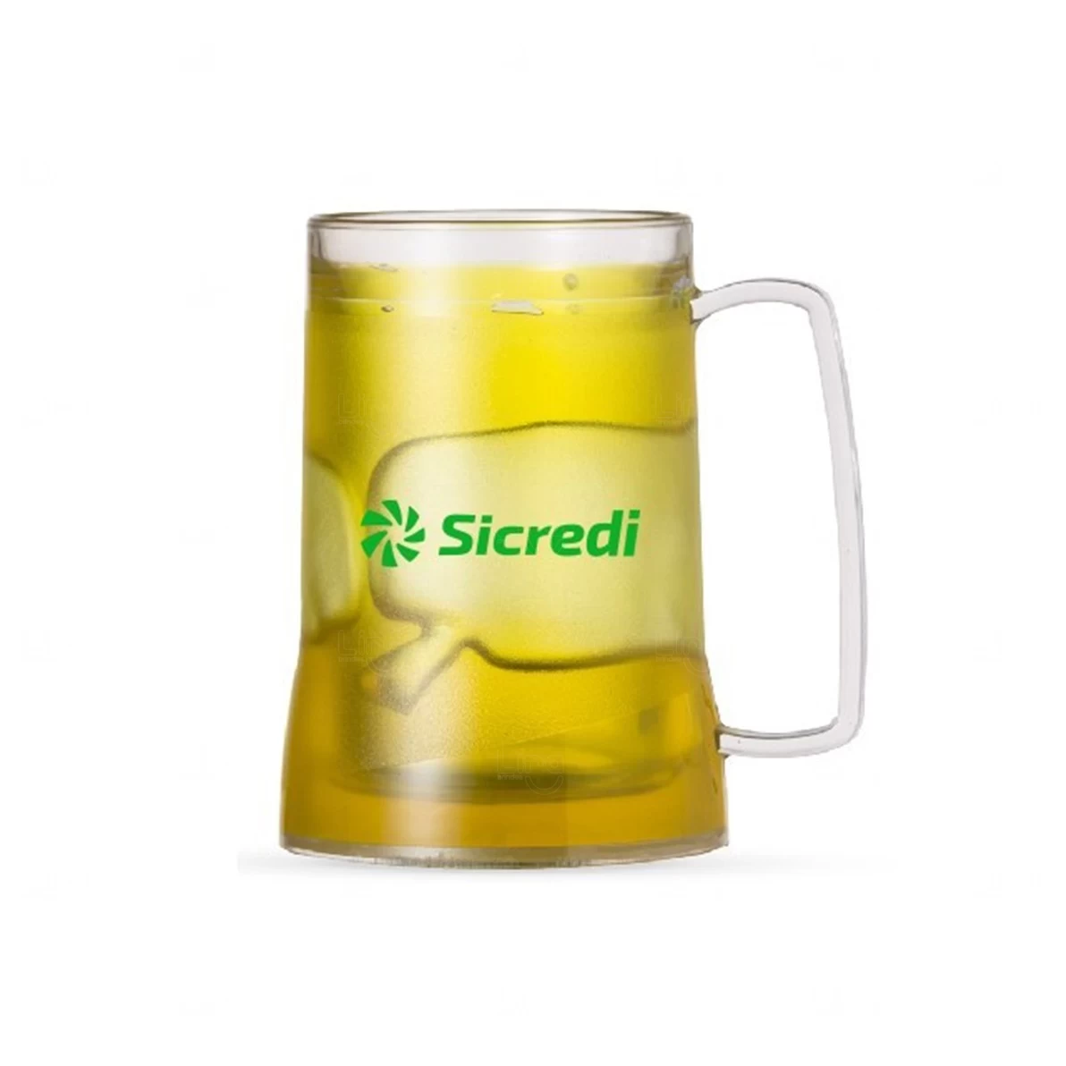 Caneca Acrílica com Gel Térmico 400ml Personalizada 