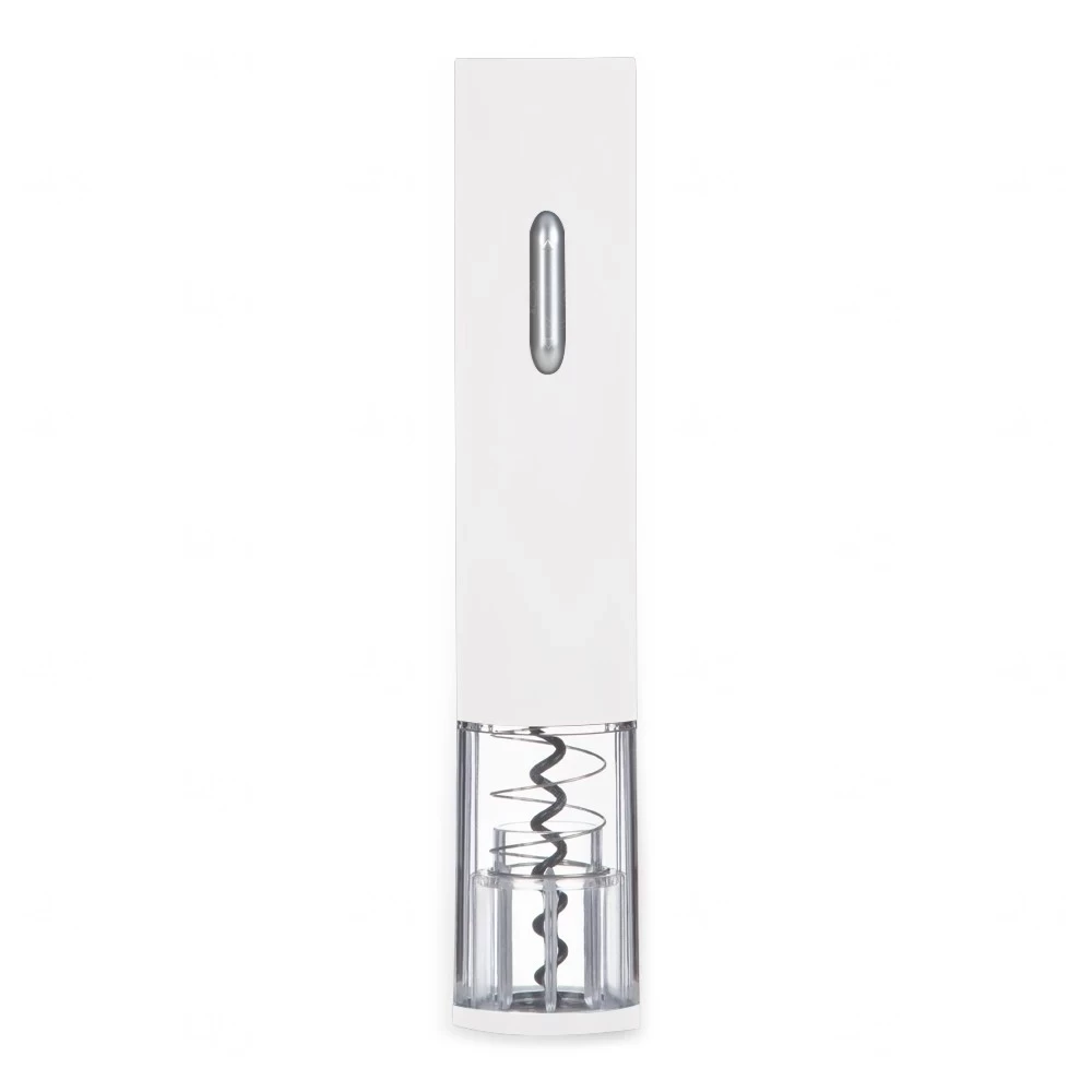 Abridor de Vinho Elétrico Personalizado Branco