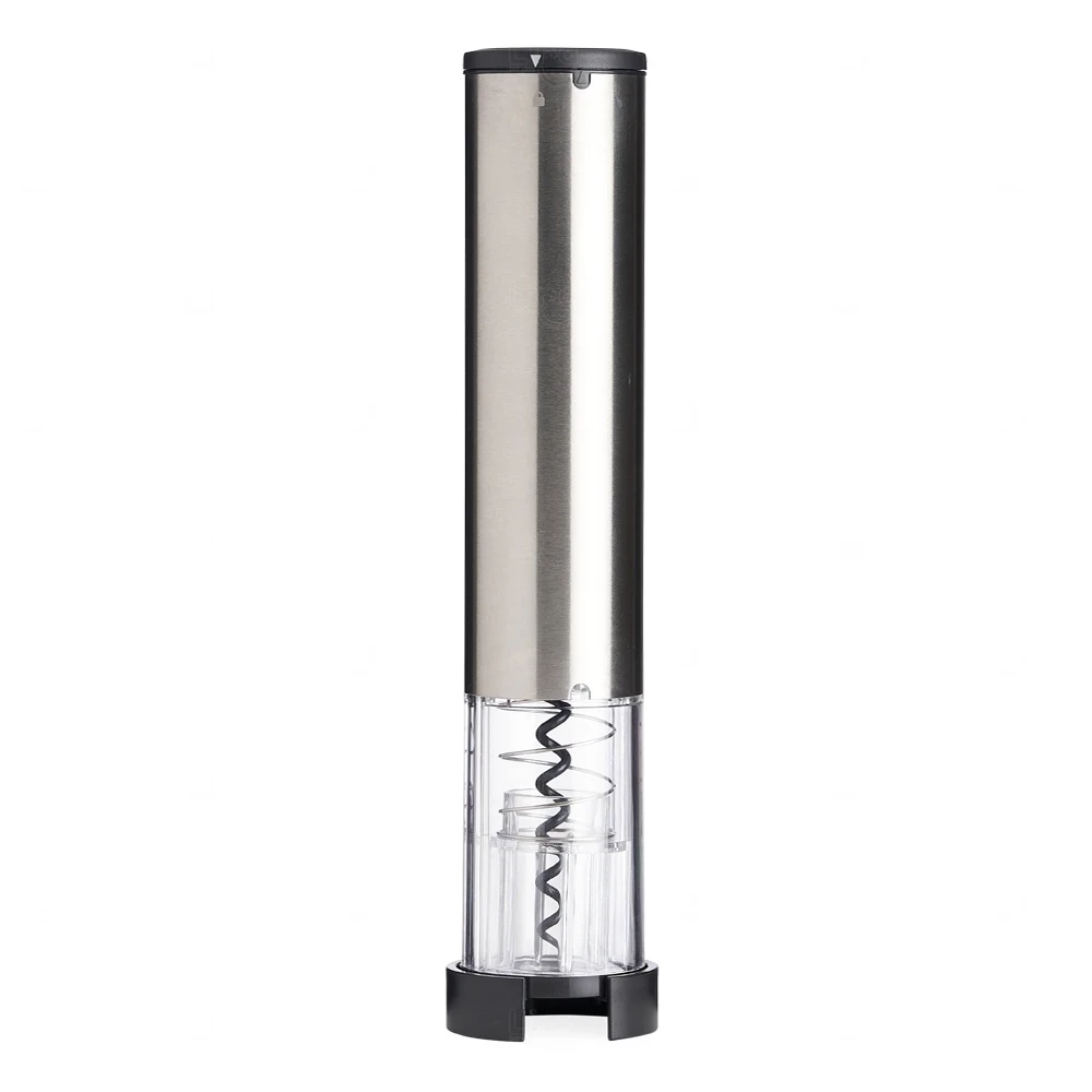 Saca-Rolhas Elétrico Inox com LED Personalizado 