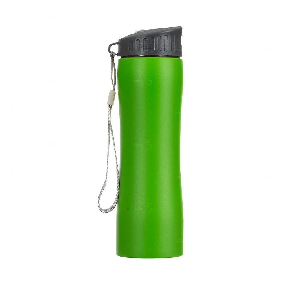 Garrafa Inox com Bico Retrátil Personalizada – 600ml 