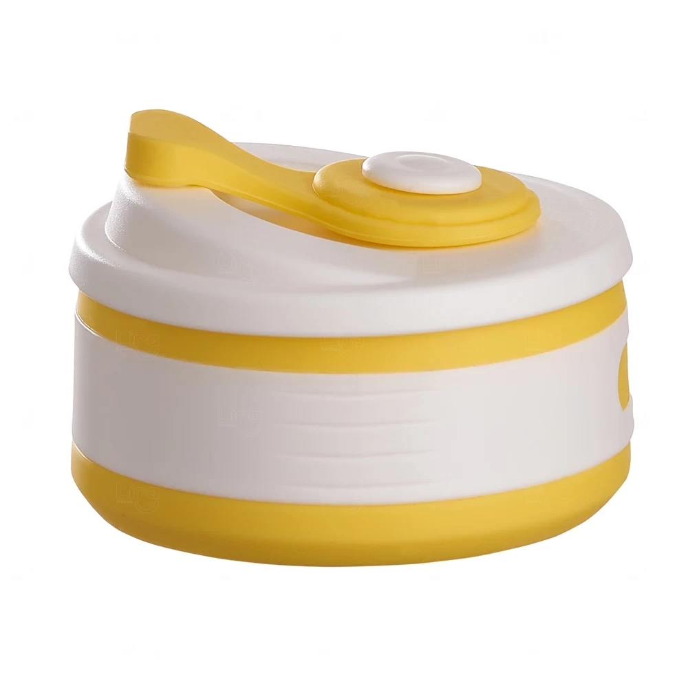Copo Retrátil de Silicone 350ml Personalizado 