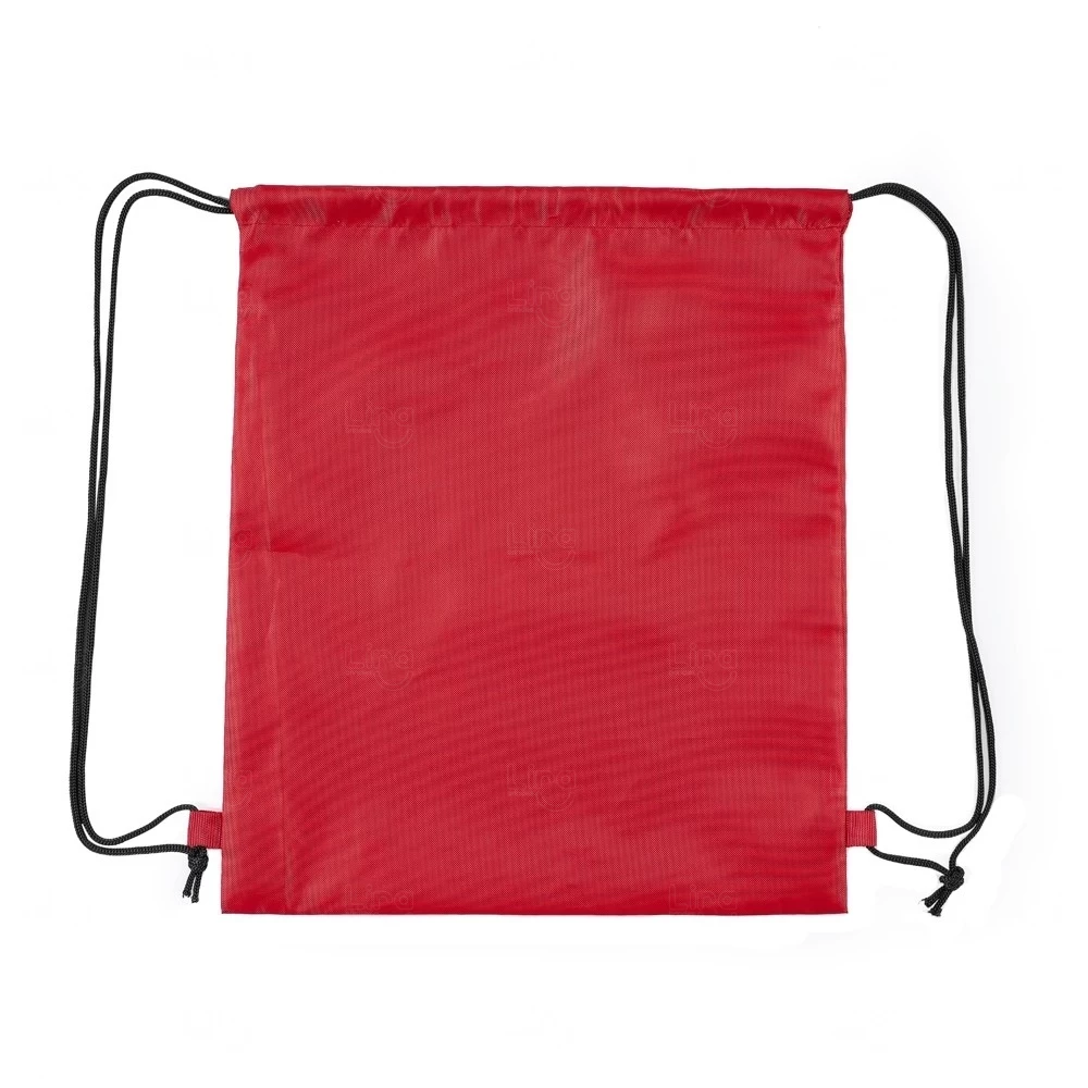 Mochila Saco em Poliéster Personalizada - 40,5 x 33,8 cm 