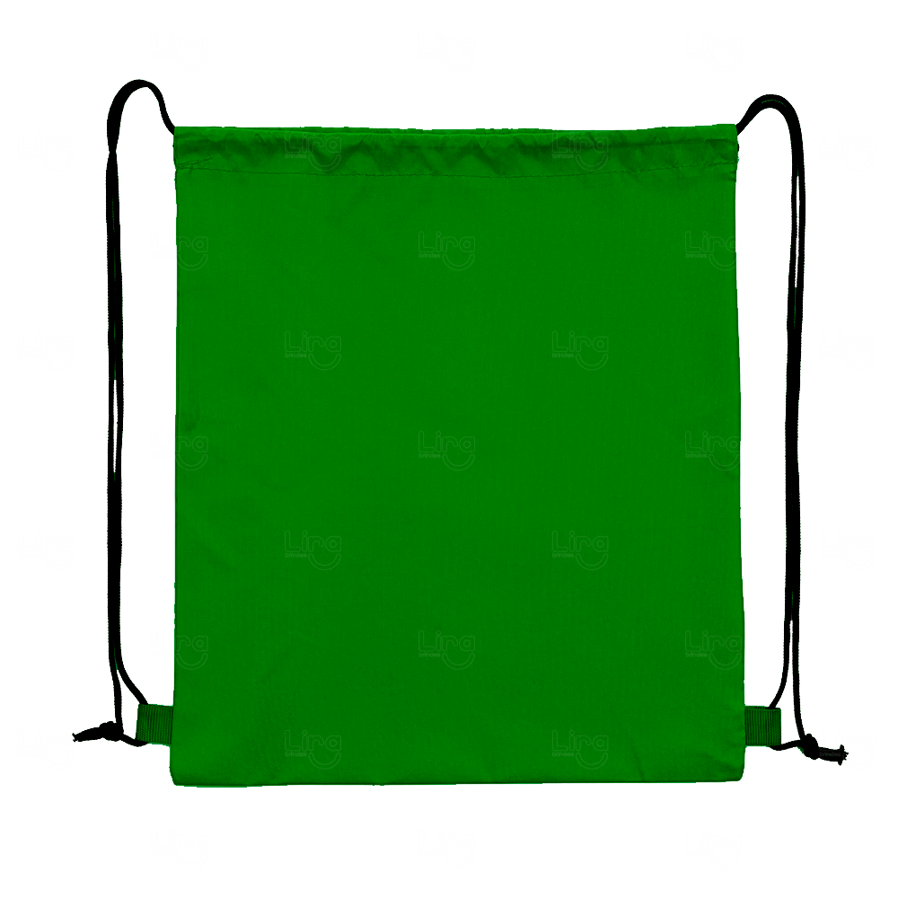 Mochila Saco em Poliéster Personalizada - 40,5 x 33,8 cm 