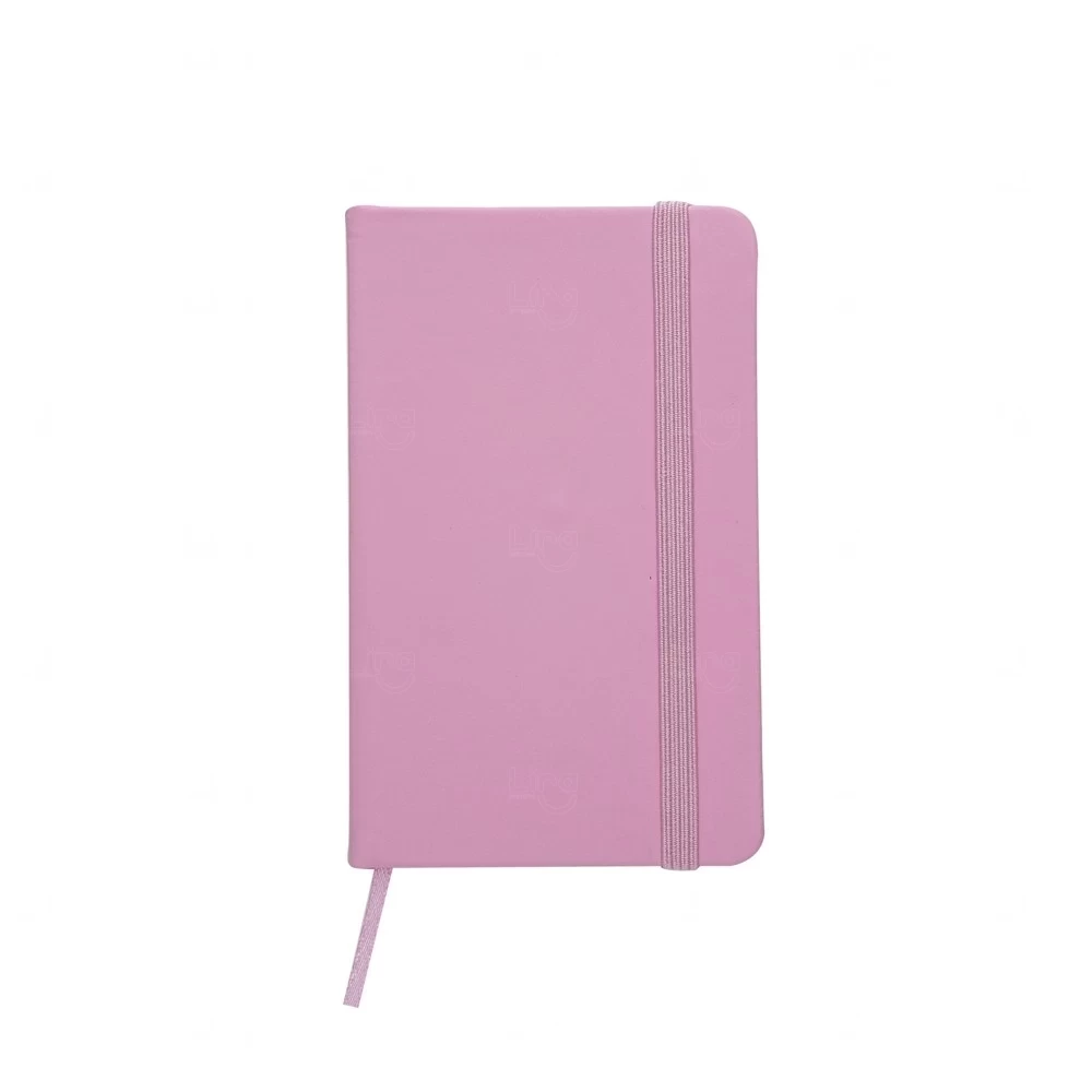 Moleskine Emborrachado Personalizado - 12,8 x 7,7 cm Rosa