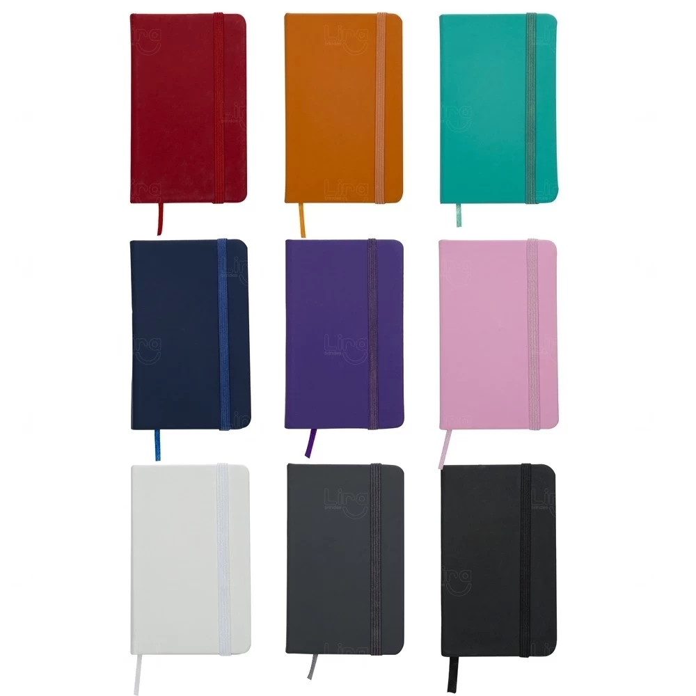 Moleskine Emborrachado Personalizado - 12,8 x 7,7 cm 