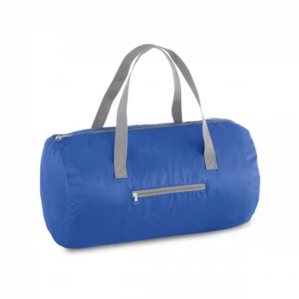Bolsa Tectel Esportiva Dobrável Personalizada Azul