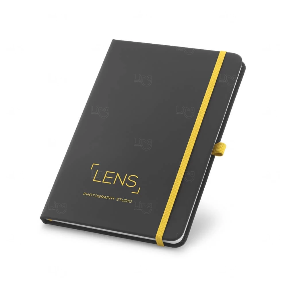 Moleskine A5 em Couro Sintético Personalizado - 21 x 14 cm 