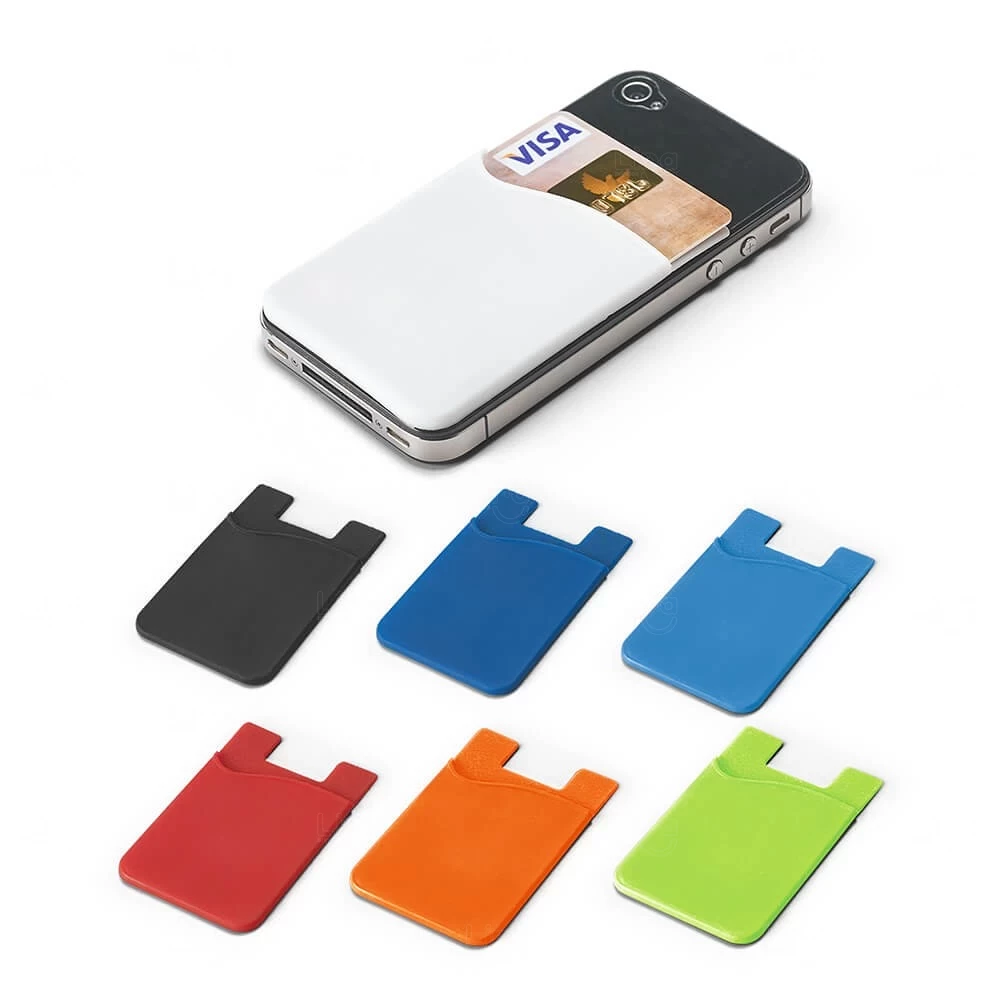 Porta-Cartões para Celular em Silicone Personalizado 