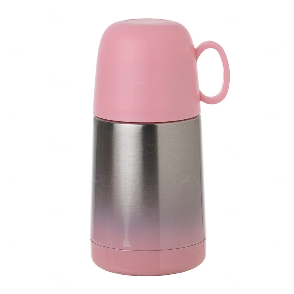 Garrafa Térmica 230ml com Tampa Xícara Personalizada 