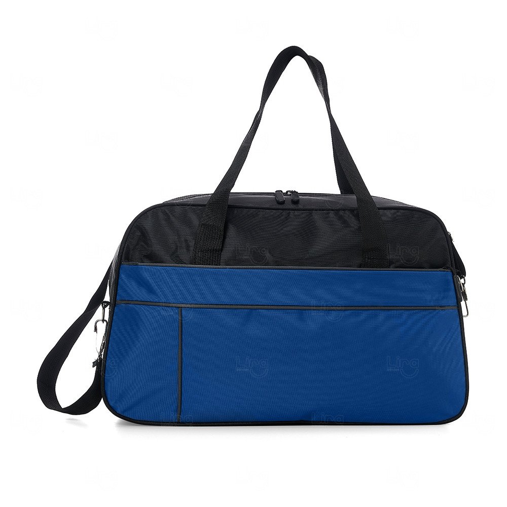 Bolsa Esportiva 33L em Poliéster Personalizada Azul