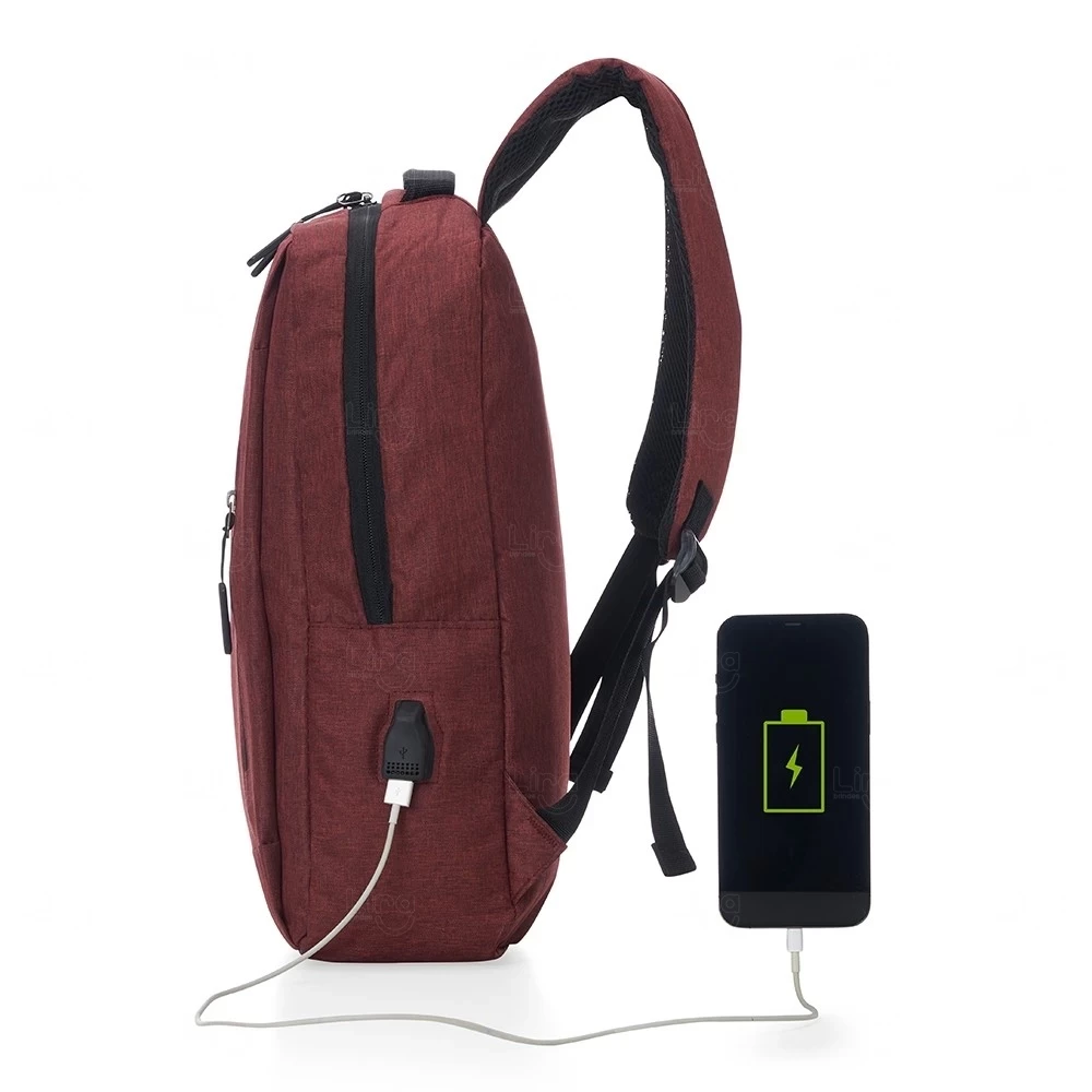 Mochila Nylon 21L para Notebook 15.6" Personalizada 