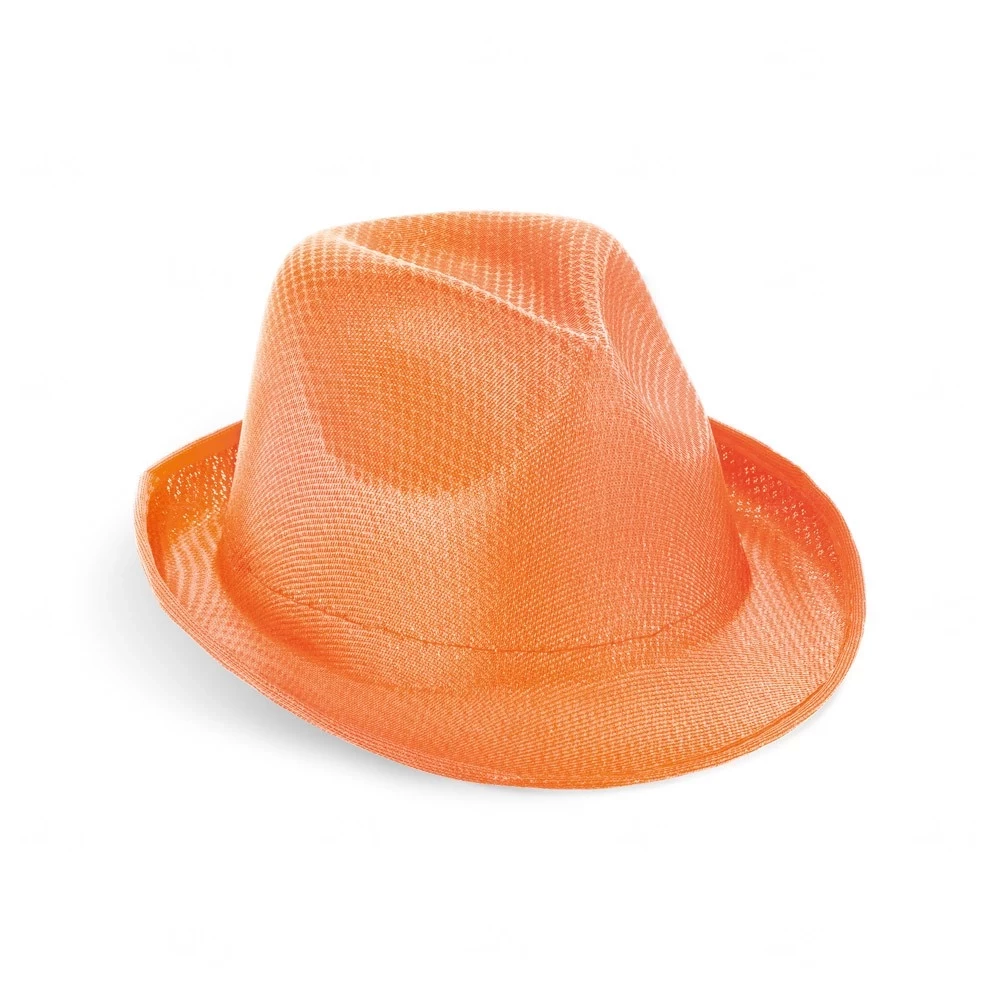 Chapéu Panamá Personalizado Laranja