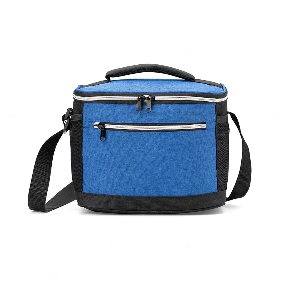 Bolsa Térmica 10L em Nylon Personalizada Azul