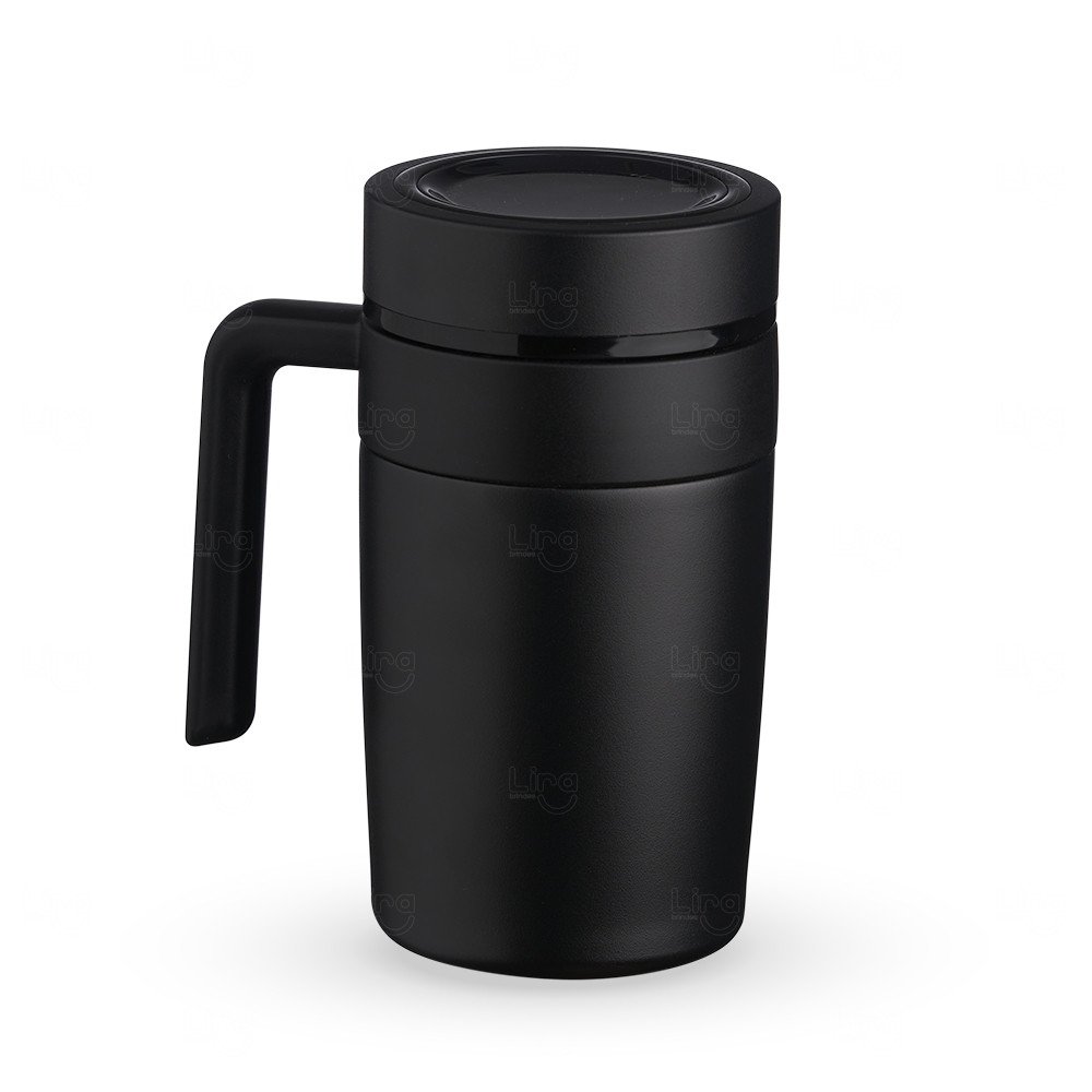 Caneca Térmica 500ml com Display LED Personalizada 