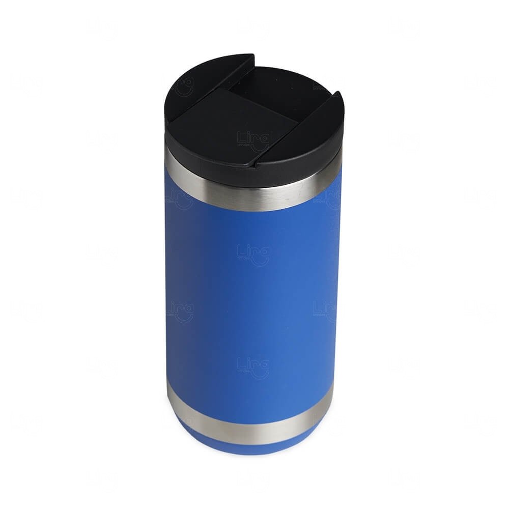 Copo Térmico Inox 350ml com Tampa Personalizado 