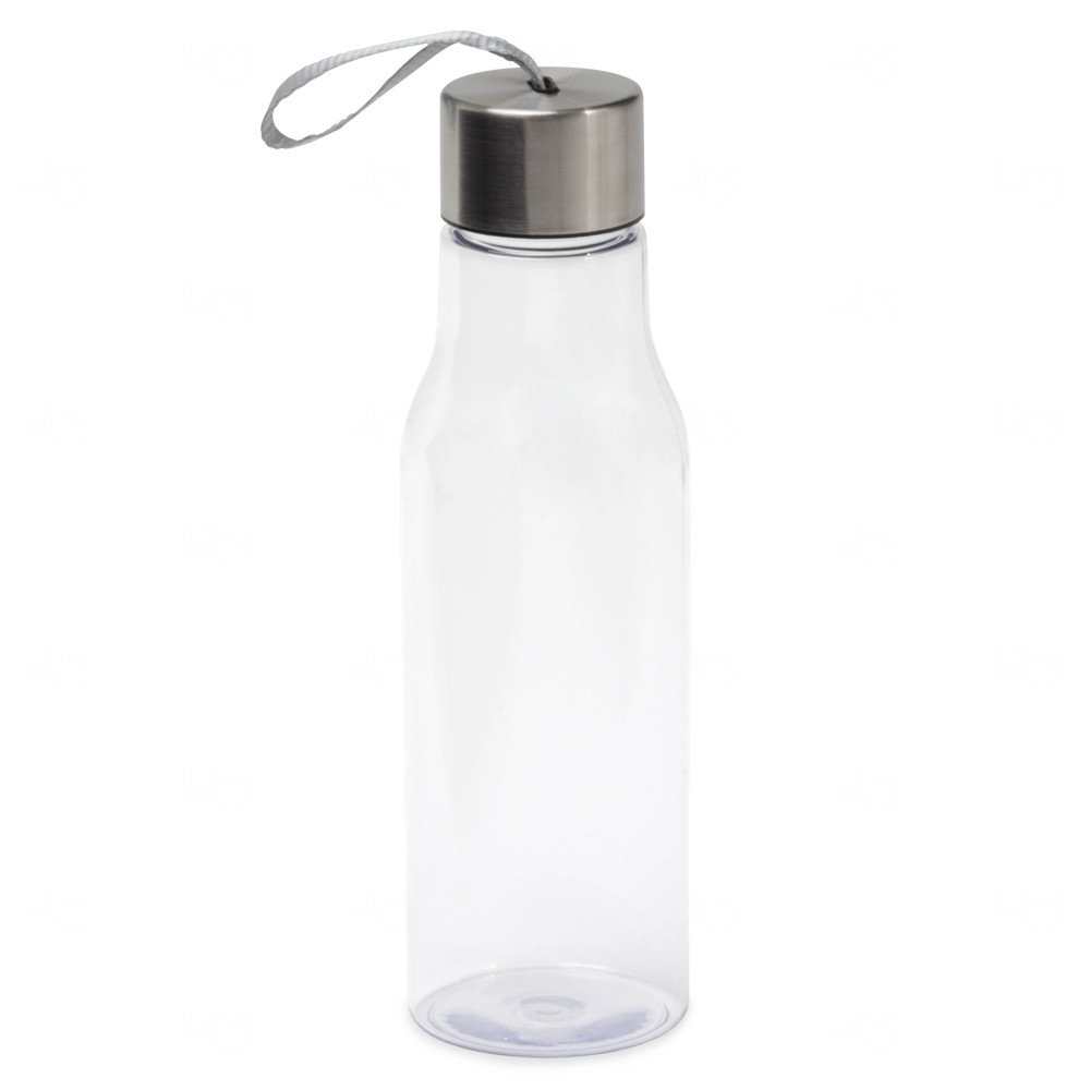 Garrafa Plástica 600ml com Tampa de Alumínio Personalizada 