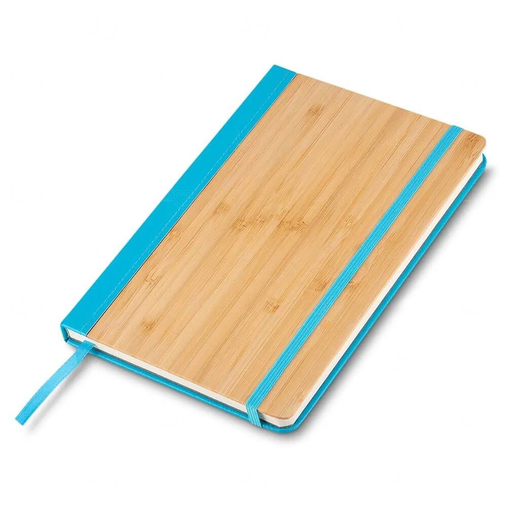 Moleskine em Bambu Personalizado - 20,6 x 13,3 cm 