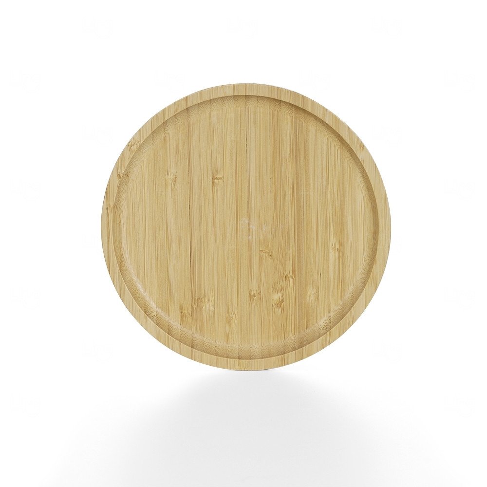 Petisqueira de Bambu 20cm Personalizada 