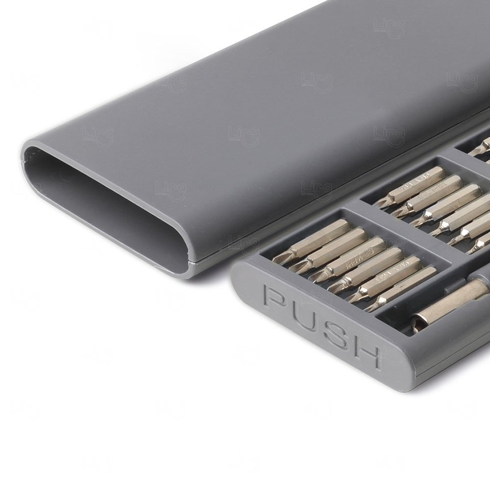 Kit Ferramentas 25 Peças com Estojo Personalizado 