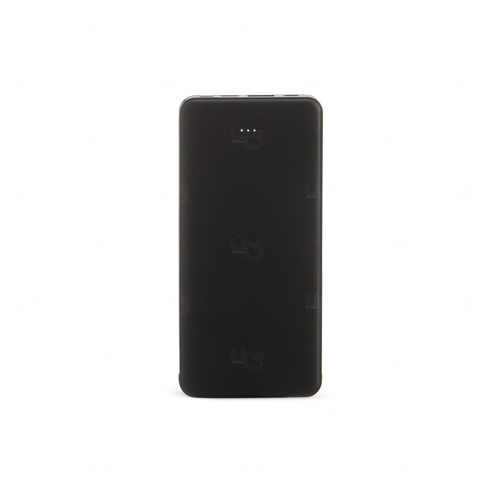 Power Bank com Cabos Acoplados Personalizado - 10.000mAh 