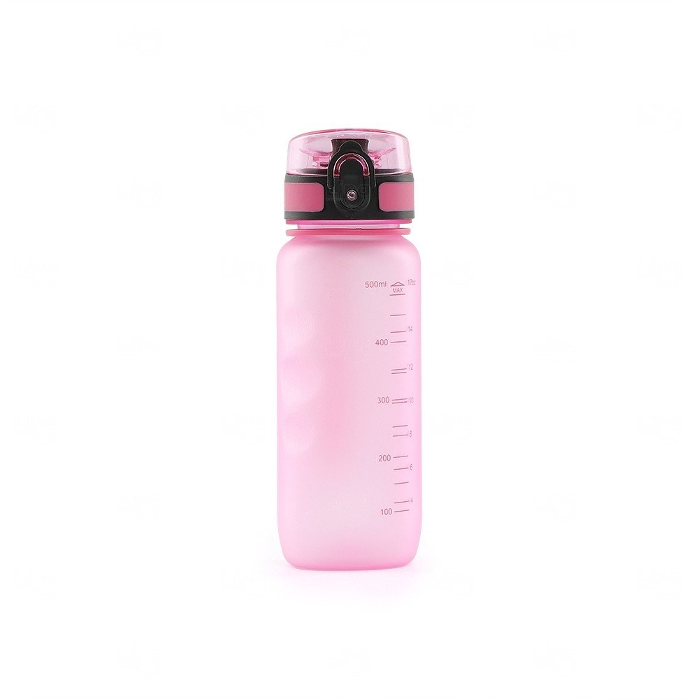 Squeeze Plástico 550ml Personalizada Rosa