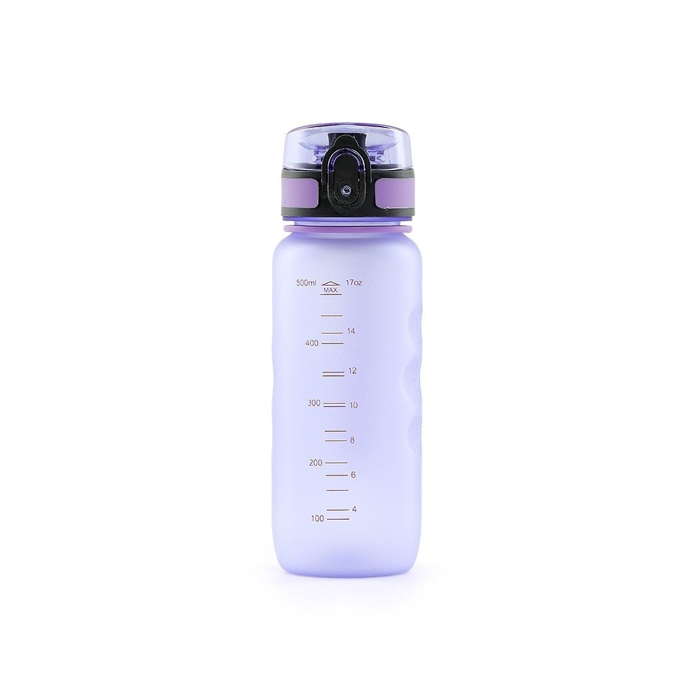 Squeeze Plástico 550ml Personalizada Roxo